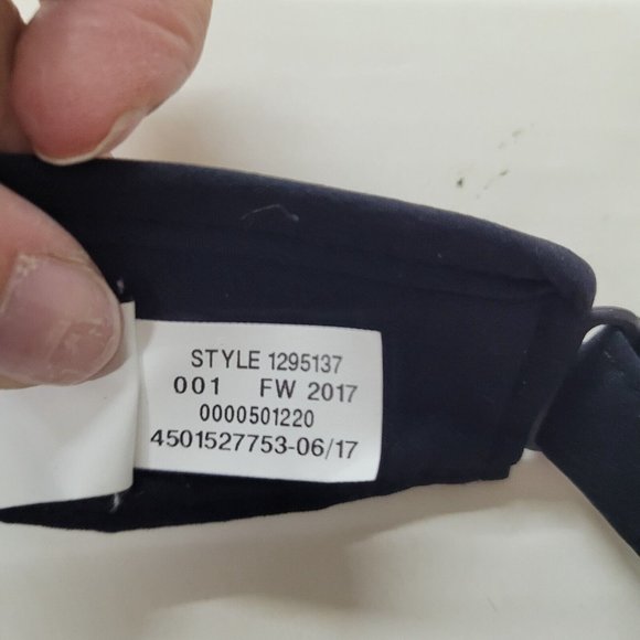 Under Armour Hat Womens OS Visor Blue Style 1295137 AP Logo Golf Tennis - Picture 8 of 10